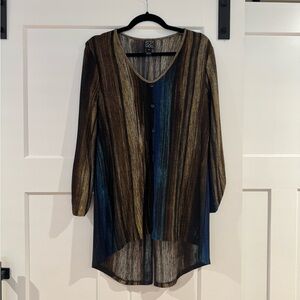 CLARA SUNWOO‎ Multicolor Striped Tunic